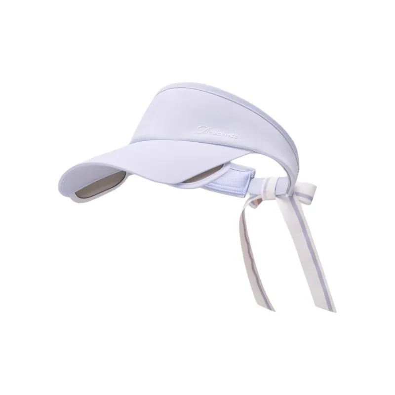 DESCENTE Sun Protection Hats Women's Black/Pink/Blue/White-2
