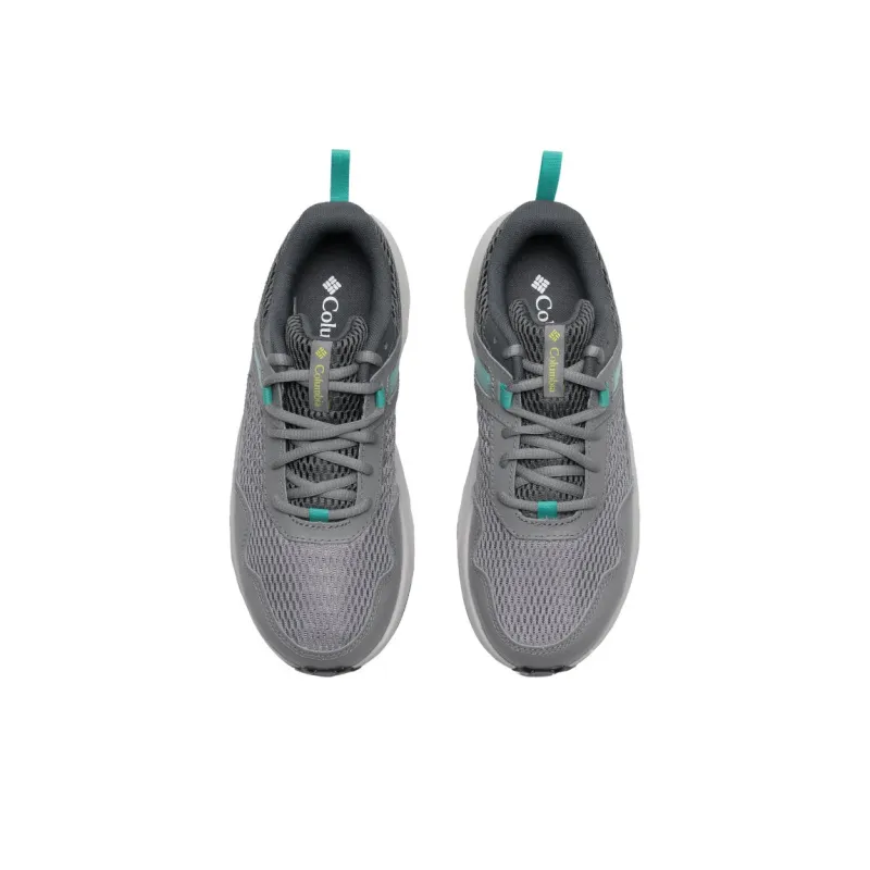 Columbia Plateau Anti Slip Wear Resistant Low Top Trekking Shoes Women's Gray-1