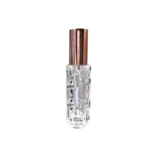 YUELEJI Perfume Mini Bottles High-End Portable 10ml Sample Glass Press Spray Bottle Empty Bottle Dividing Magic Tool
