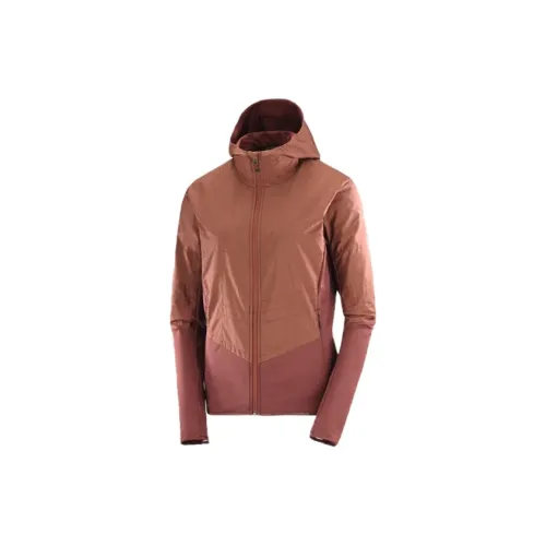 SALOMON Jackets Coats Women's Brick Red