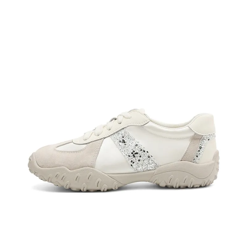 BOERDIQI German Army Trainers Breathable Lightweight Low-Top Casual Shoes Women's-0