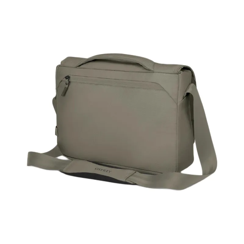 OSPREY Recycled Polyester Messenger Bag Shoulder Bag Crossbody Bag Unisex Tea Brown-1