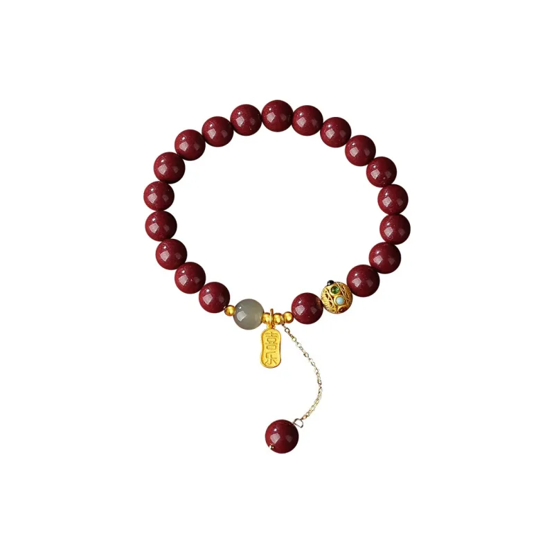 Regalrose Cinnabar Jade Bracelets Women's-0