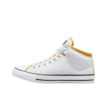 Chuck Taylor All Star Converse High Street Mid 'Retro Sport White Thriftshop Yellow Black'