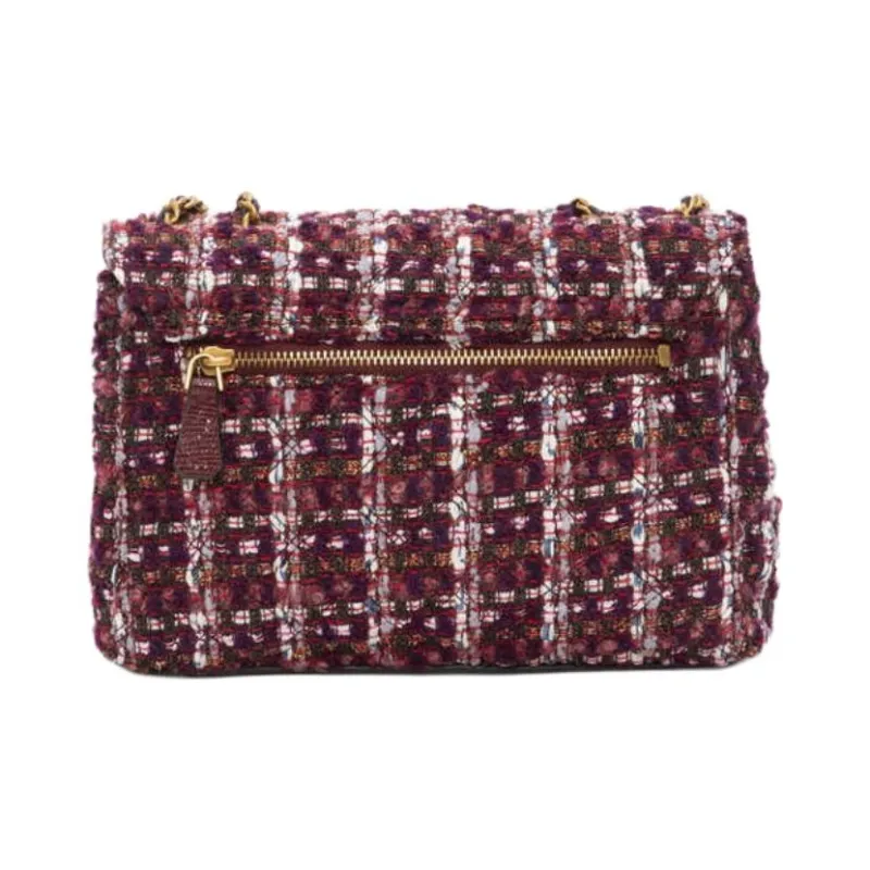 GUESS Artificial Leather Envelope Bag Shoulder Bag Crossbody Bag Handbag Medium Size Women's Burgundy-2