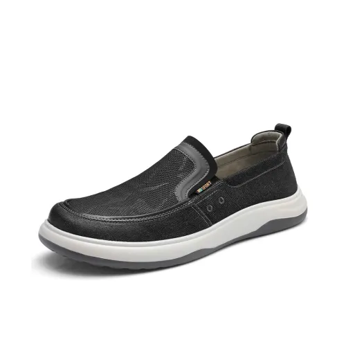 Strongman 3515 Men's Casual Shoes Black Sand