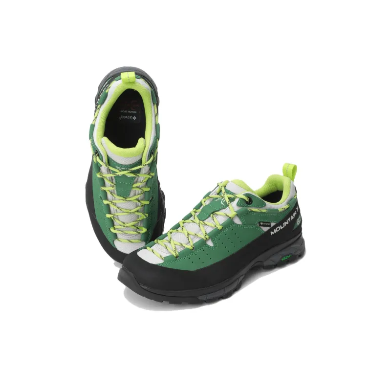 KOLON SPORT MOUNTAIN X '811' Anti Slip Wear Resistant Low Top Trekking Shoes Unisex Green Black-2