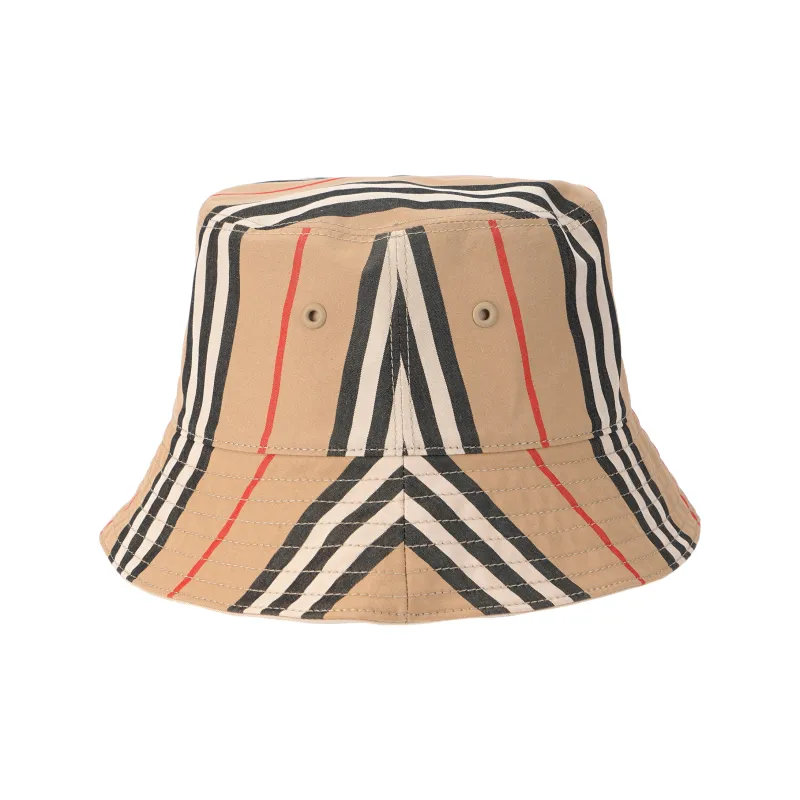 Burberry Reversible Icon Stripe Bucket Hat-1