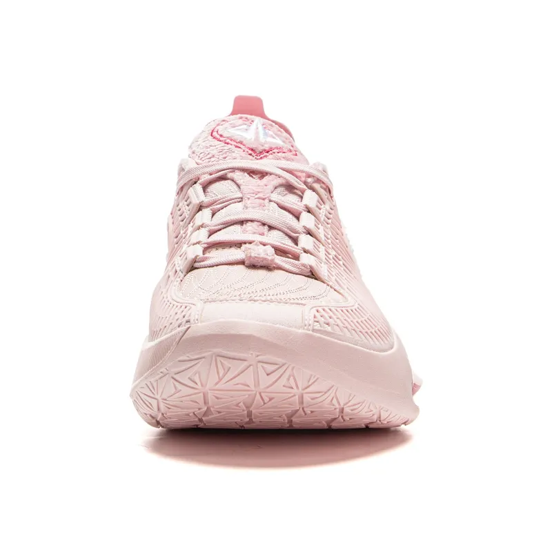 LiNing JB3 Anti Roll over Coverage Low Top Basketball Shoes Men's Light Pink-4