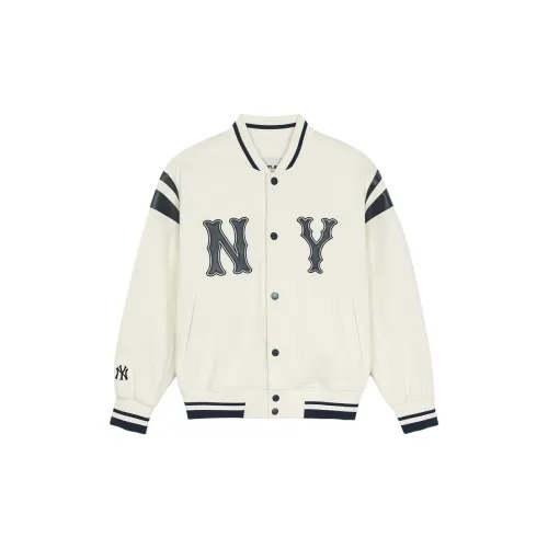 MLB New York Yankees Jackets Unisex Beige