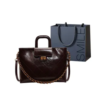 SWIMADE PU Handbag Women's White/Black/Coffee/Brown