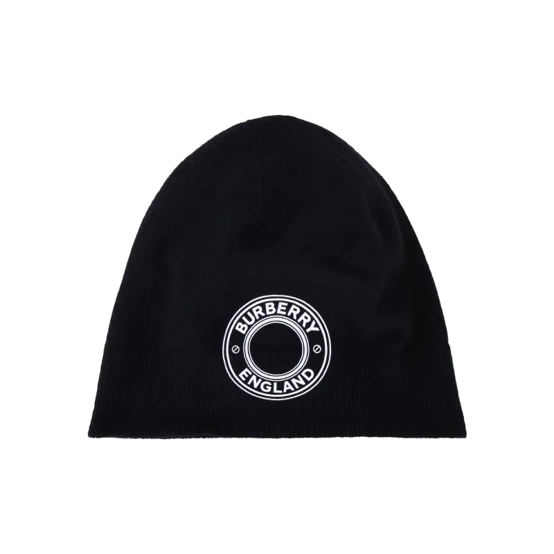 Burberry Logo Graphic Cashmere Blend Beanie-0