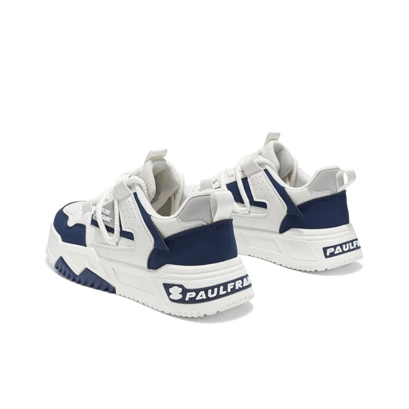 PAUL FRANK Slip-Resistant Water-Resistant Height Increasing Low-Top Skateboard Shoes Men's-19