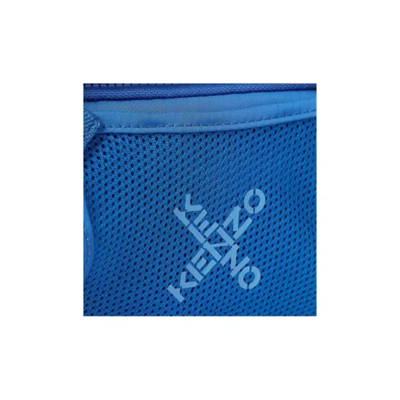 KENZO Letter Logo Nylon Fabric Sling Bag Regular Unisex Blue-3