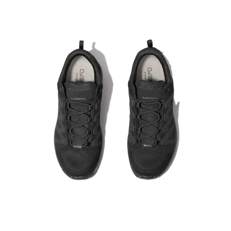 Lowa INNOX PRO Lo TF Cushioning Anti-Slip Wear-Resistant Breathability Low-Top Training Shoes Men's Black-3