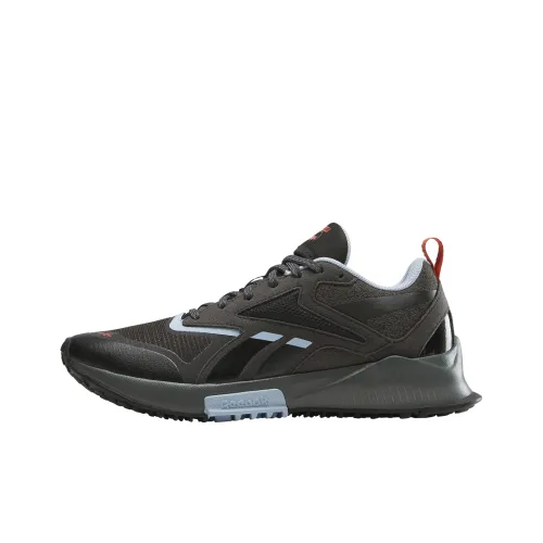 Reebok Wear-Resistant Breathable Slip-Resistant Low-Top Running Shoes Women's Black Blue
