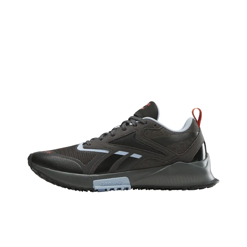 Reebok Wear Resistant Breathable Slip Resistant Low Top Running Shoes Women's Black Blue-0
