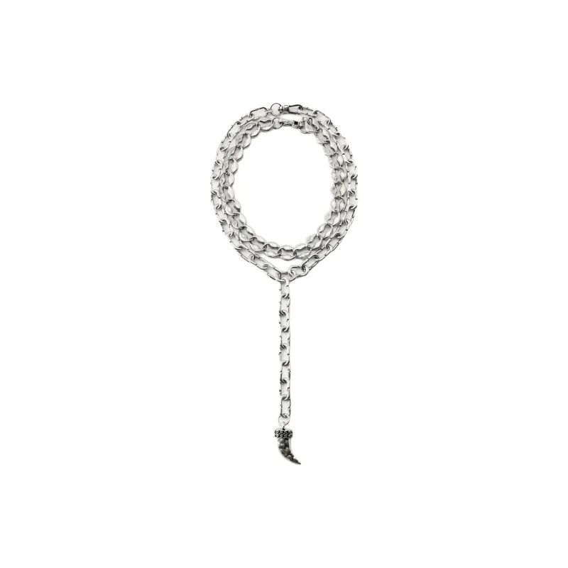 ZARA Metal Necklaces Women's Silver-1
