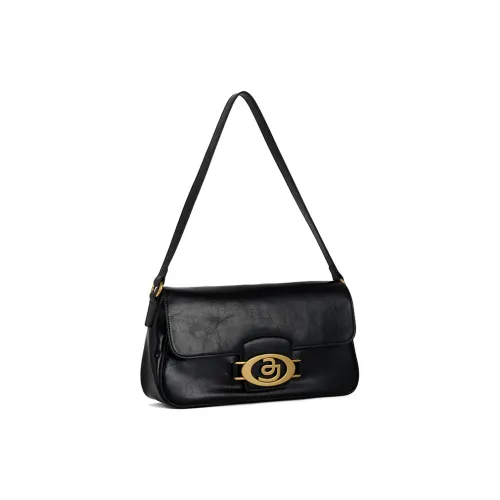 JACD PU Shoulder Bag Regular Women's Black/White/Green