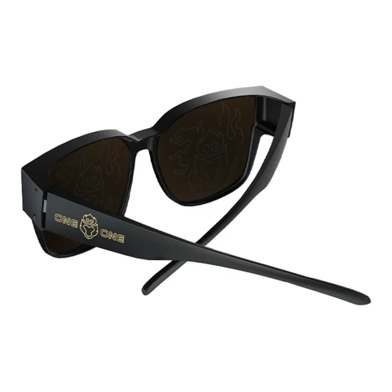 One One Irregular Shape Sunglasses Unisex-3