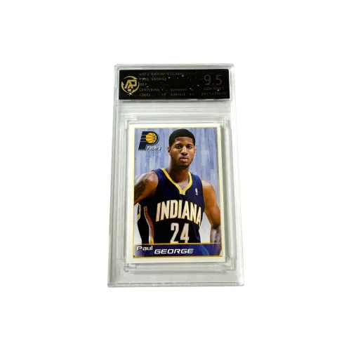 PANINI Paul George Pedestrian Stickers Pedestrian Era Mini Card Star Card 9.5 Points Graded Cards 1 Pc