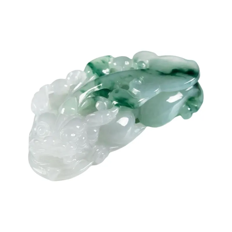 PUPAN Ice Glutinous Jadeite Pendants Unisex-0