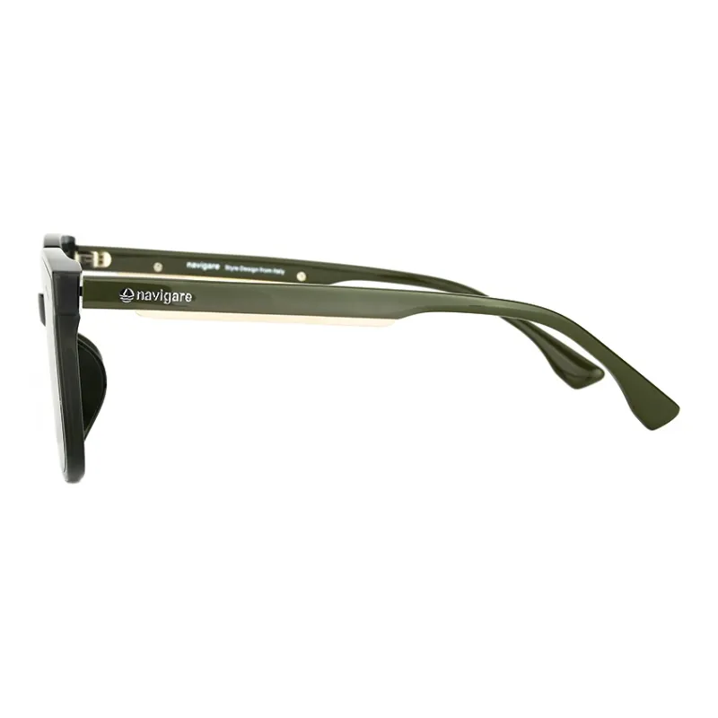 NAVIGARE Plate Frame Square Sunglasses Unisex-4