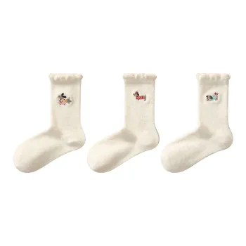 Montagut Mid Calf Socks Women's Combo Set