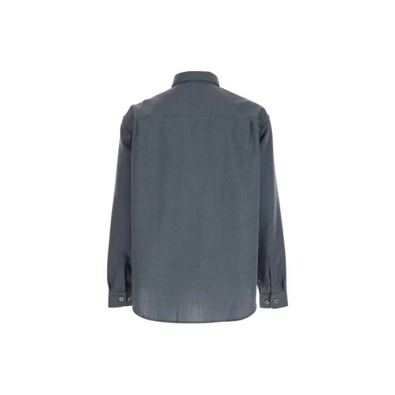 BE PLAIN Shirts Men Gray-1