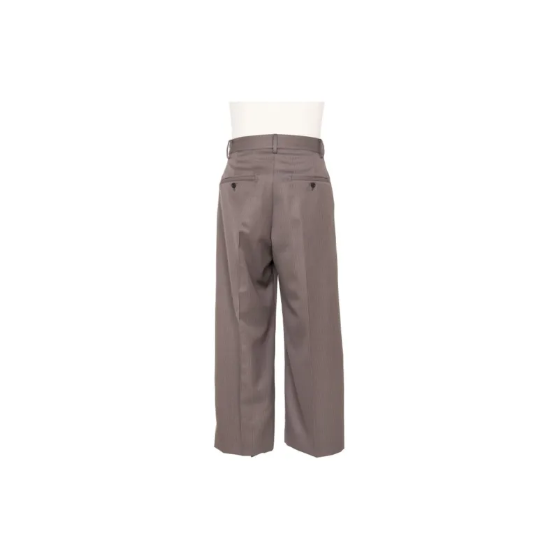 Sacai SS25 Casual Pants Men Taupe-1