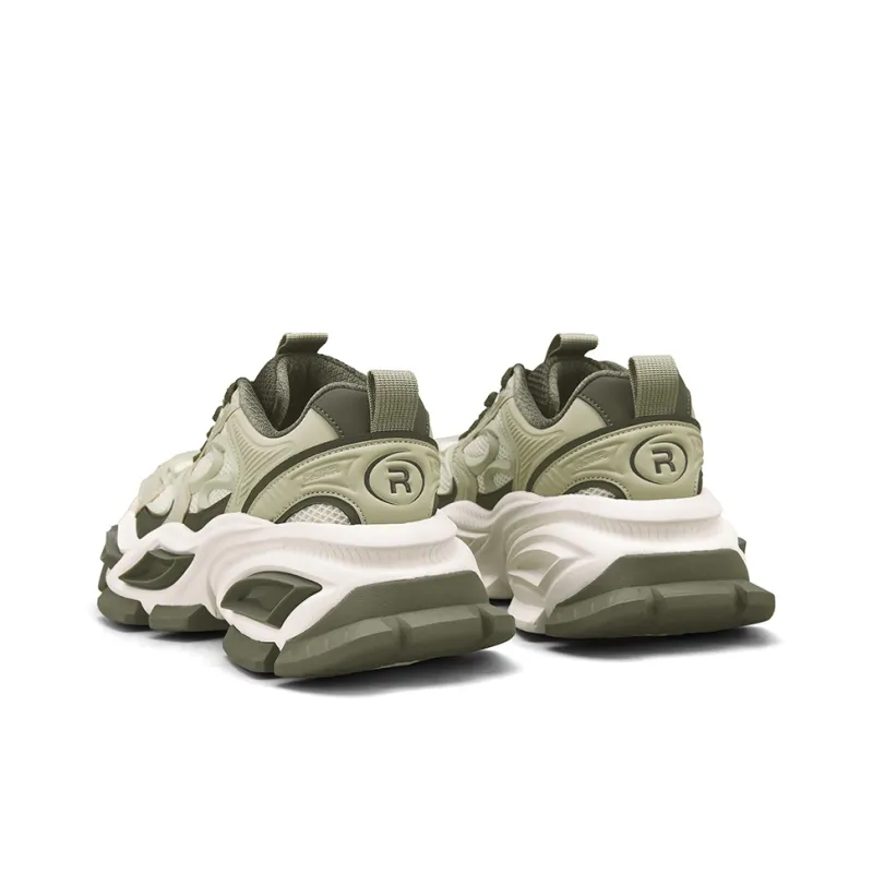 ROHR Low-Top Chunky Sneakers Men's Gray-3