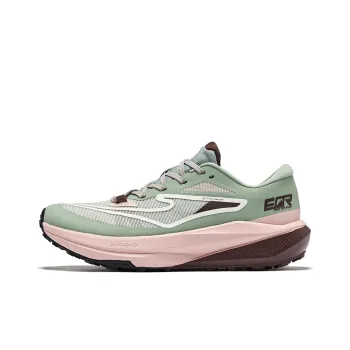 Erke Boundless Cushioning Coverage Lightweight Slip Resistant Low Top Trail Running Shoes Women's Cypress Wave Coffee