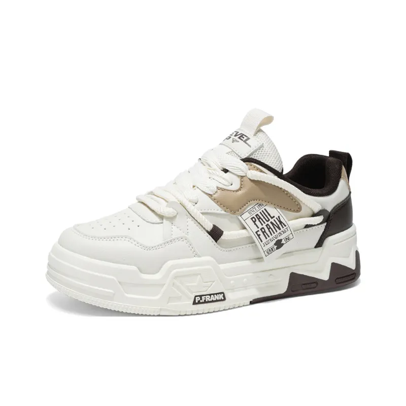 PAUL FRANK Height Increasing Low Top Skateboard Shoes Men's-17