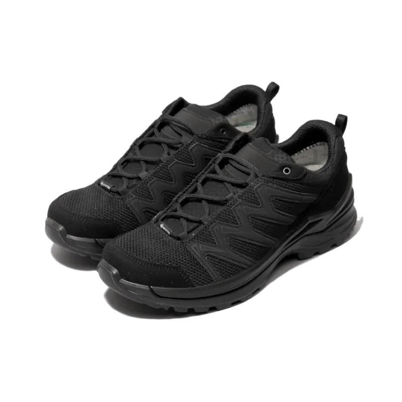 Lowa INNOX PRO Lo TF Cushioning Anti-Slip Wear-Resistant Breathability Low-Top Training Shoes Men's Black-2
