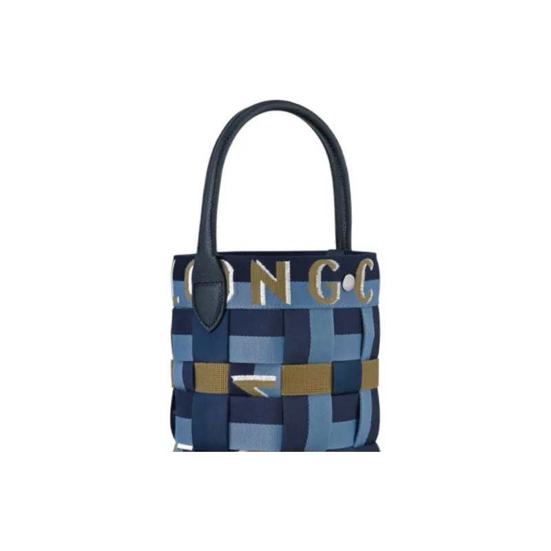 LONGCHAMP Re Play Nylon Bucket Bags Handbags Extra Small Women's Marine Blue-4