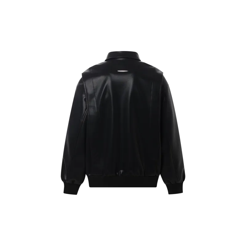 FORNINES Leather Jackets Unisex-1