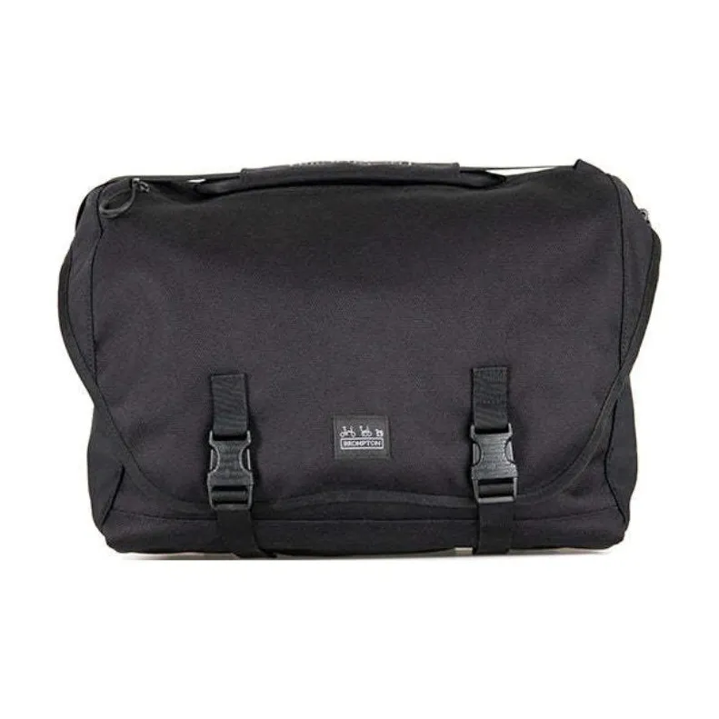 BROMPTON Nylon Messenger Bag Crossbody Bag Shoulder Bag Men's Black-0