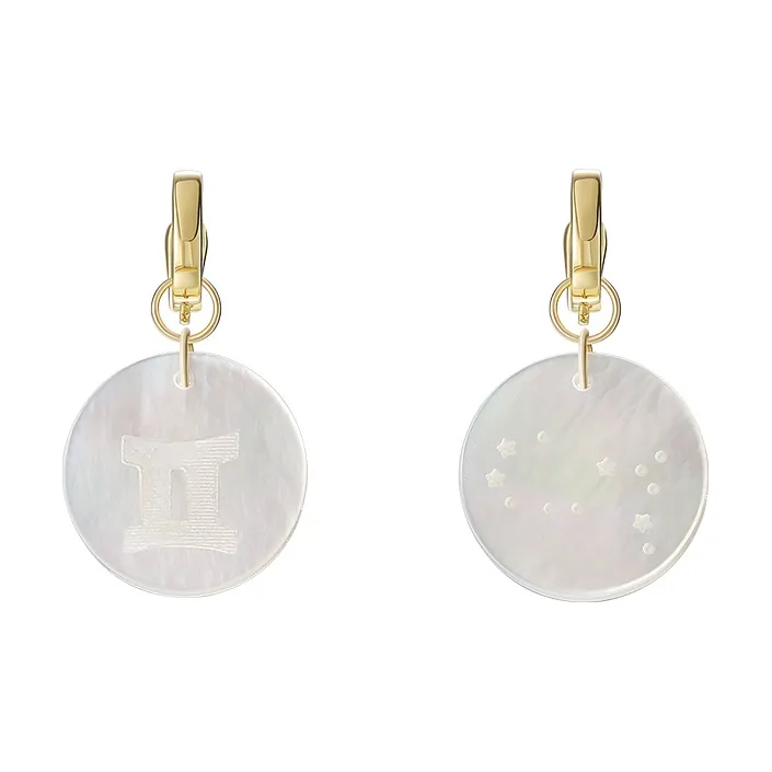 ANNAYA Mother Of Pearl Pendants Unisex-4