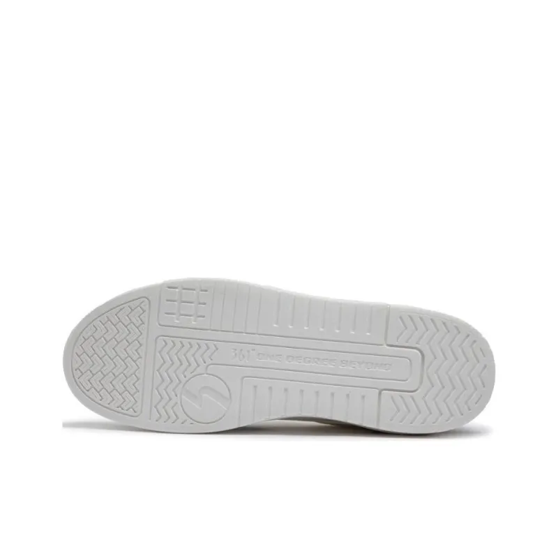 361° Soda 3 Breathable Cushioning Lightweight Low-Top Skateboard Shoes Men's White Black-4