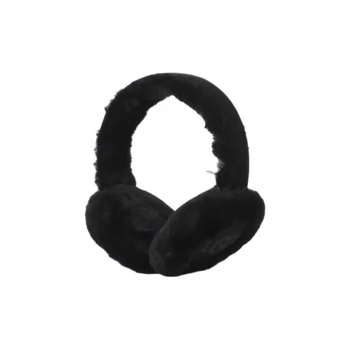 UGG Sheepskin Earmuffs Unisex Black