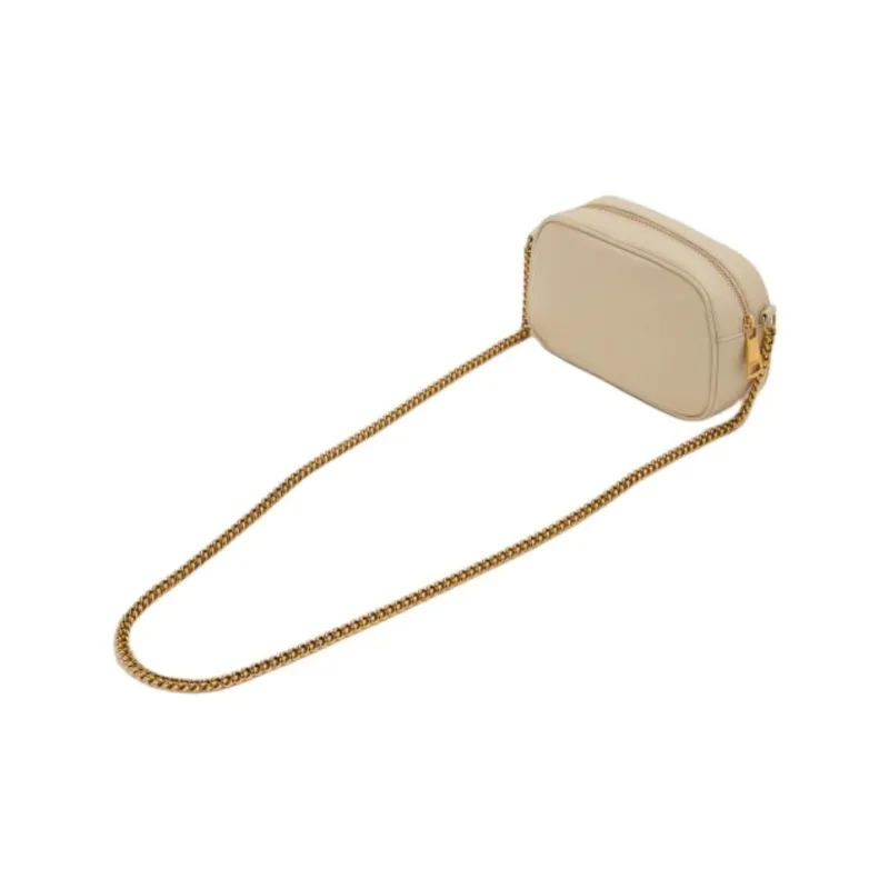 Roberto Cavalli Calfskin Shoulder Bag Women's Light Brown-3