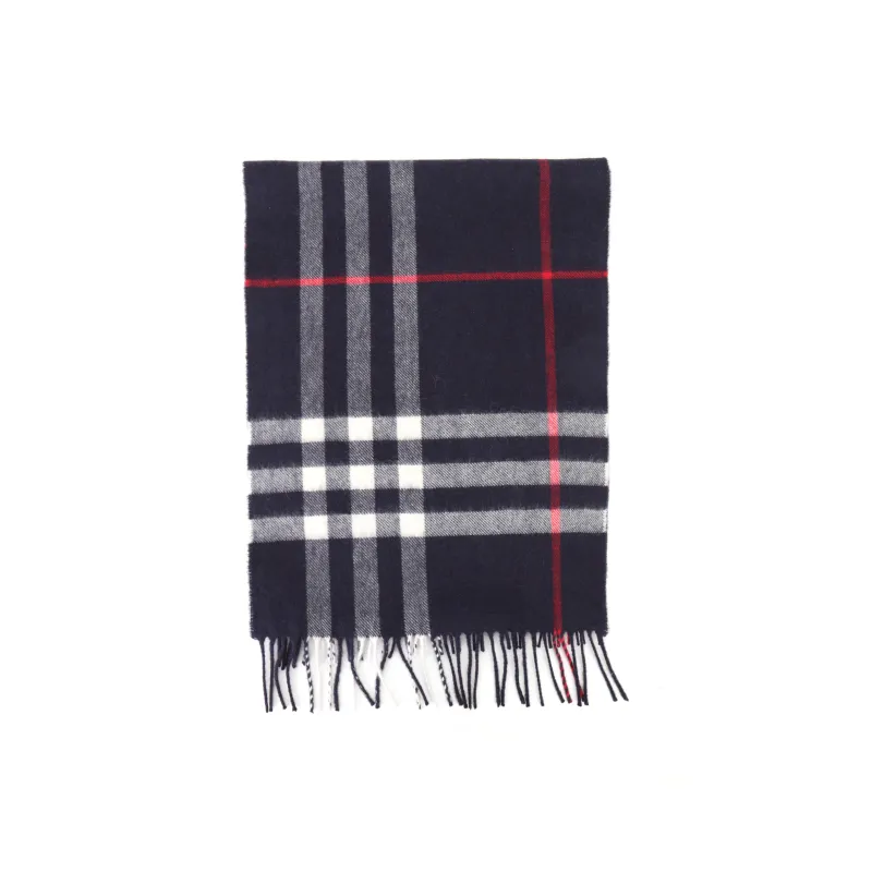 Burberry Check Cashmere Scarf-0