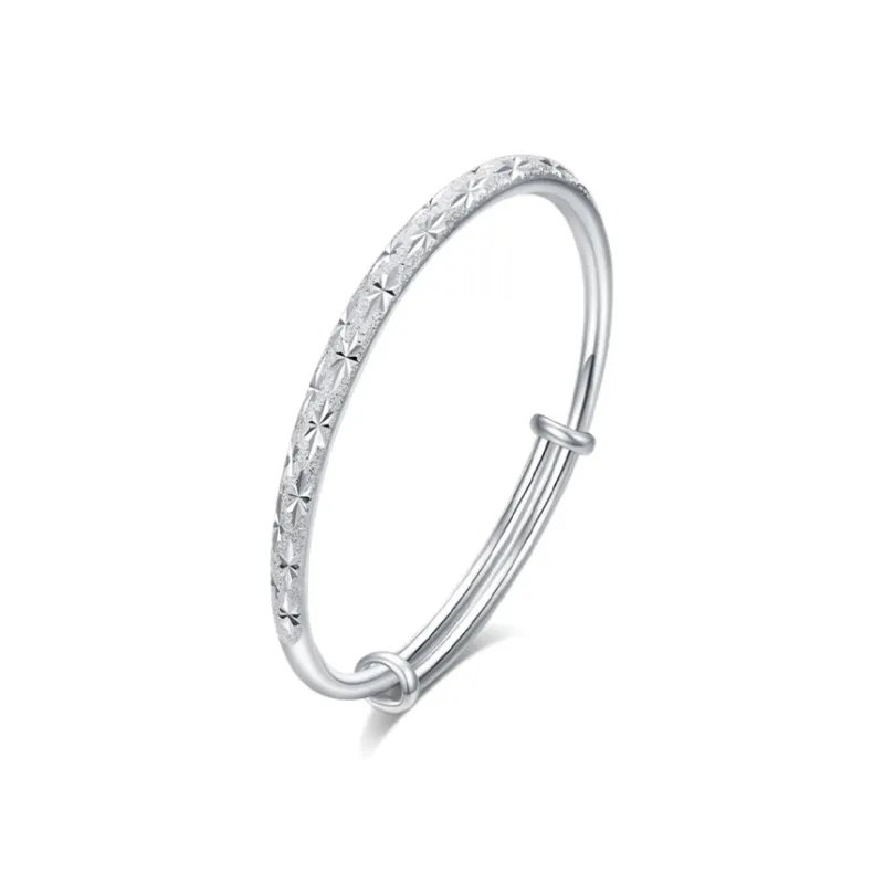 MISS TOOYA Sterling Silver Bangles Women's Mom-0