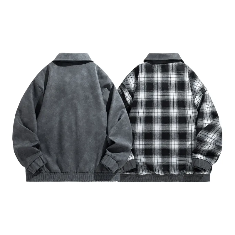MEXICAN Jackets Coats Unisex Burgundy-7
