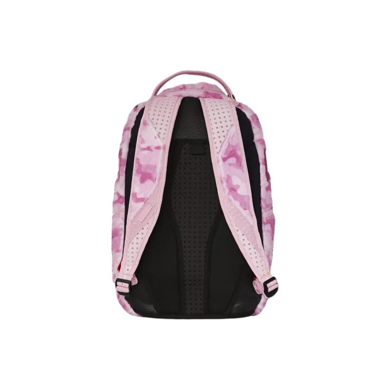 SPRAYGROUND Artificial Leather Backpack Unisex Pink-3
