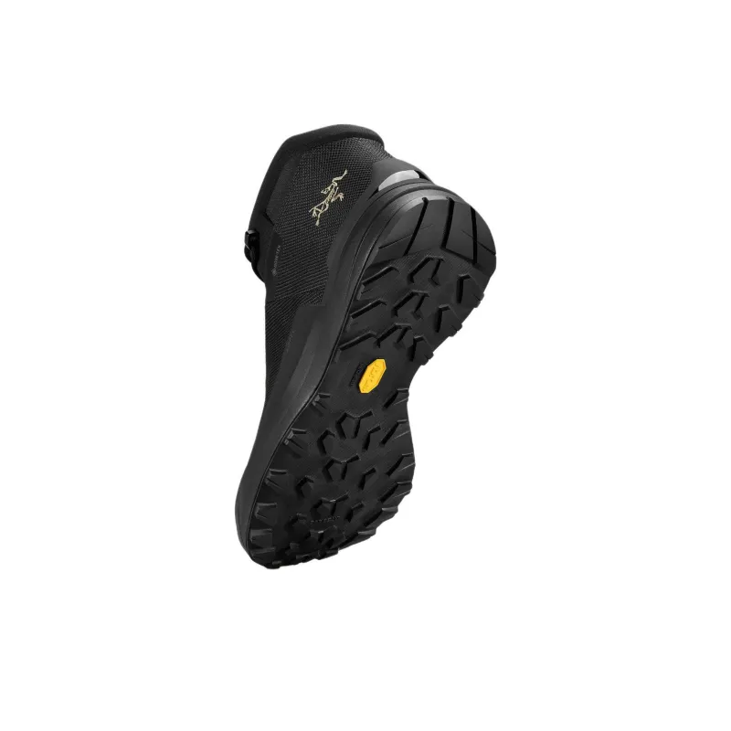 Arcteryx Anti-Slip Wear-Resistant Mid-Top Trekking Shoes Men's Black-2