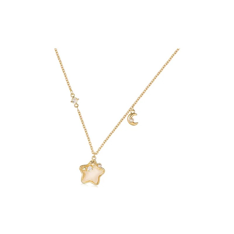 DODOGOGO Alloy Necklaces Women's Gold/Silver, Box Packaging-2