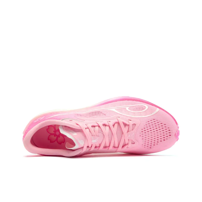 QIAODAN Feiteng 2.0 Running Shoes Men Low Top Cherry Blossom Pink/Aurora Pink-3