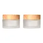 Wood Grain Lid Balm Jar 30g*2 Pcs
