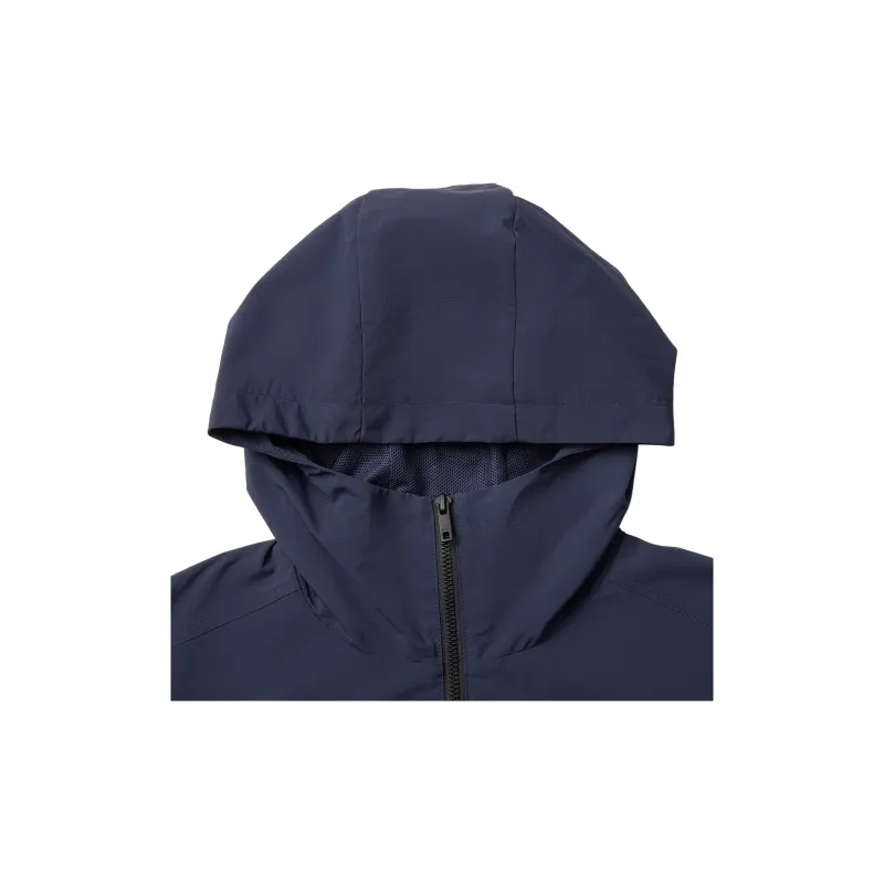 LiNing Sports Life Collection Trench Coat Unisex Dark Marine Blue-2